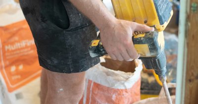 Mischen von Beton: Schritt für Schritt