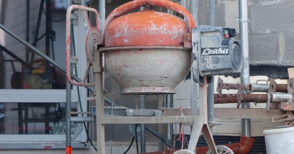 Beton selbst mischen: Anleitung