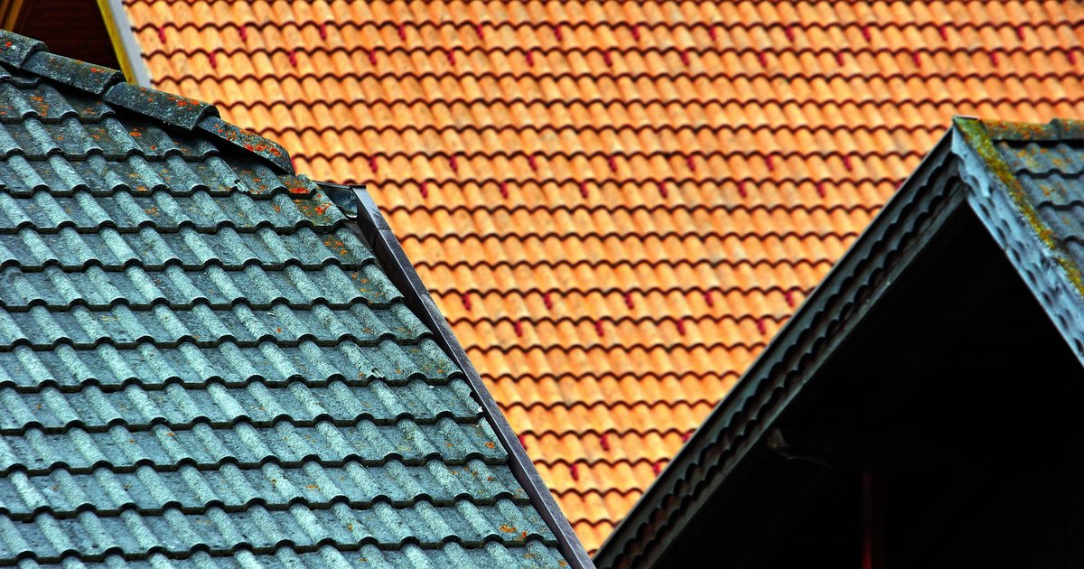 Material und Arten von Dachziegeln